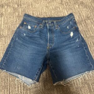 Denim Blue Levi’s Women's Shorts